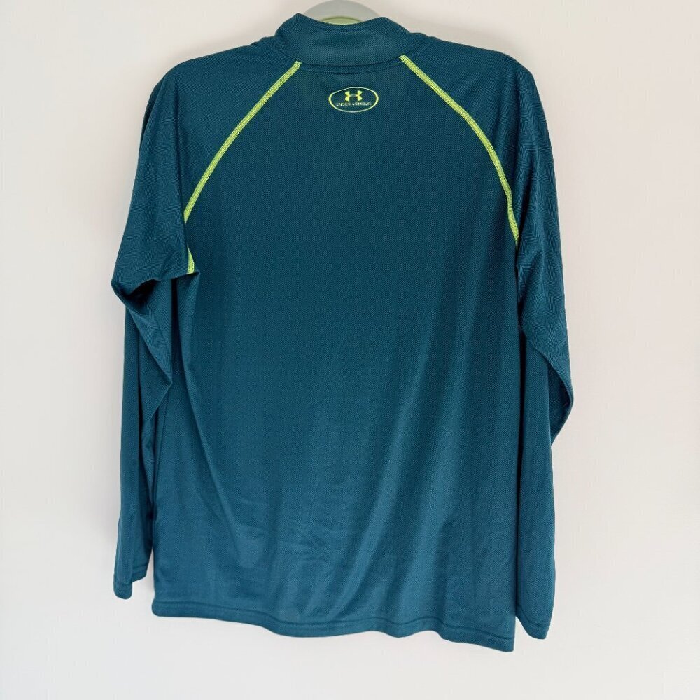 🟢 Under Armour HeatGear Quarter Zip Pullover – Men’s Medium 🟢 - Picture 5 of 5